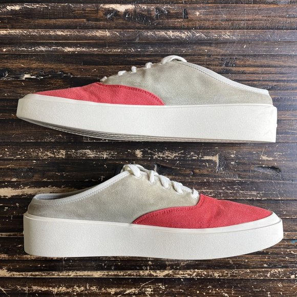 Fear Of God 101 Backless Sneaker Bone Red Men’s EU Size 46 / US 13 - Picture 3 of 8